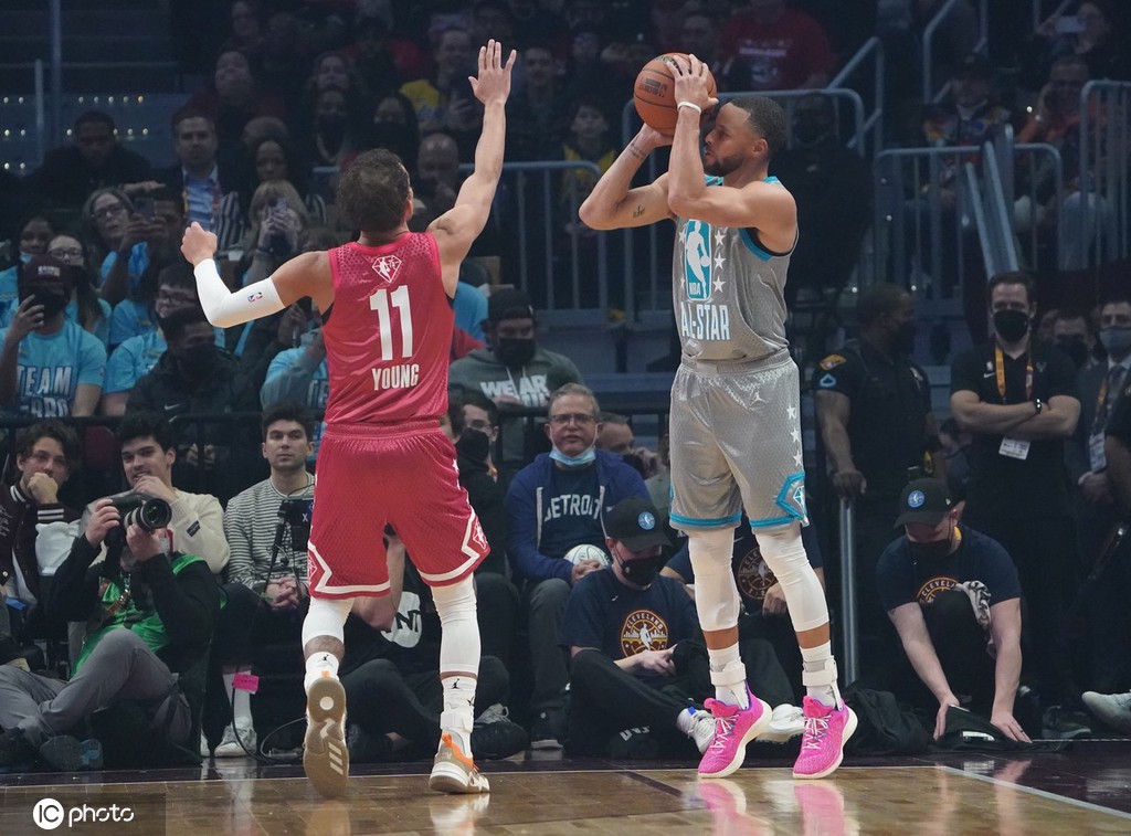  NBA全明星赛落幕，詹姆斯队险胜库里队